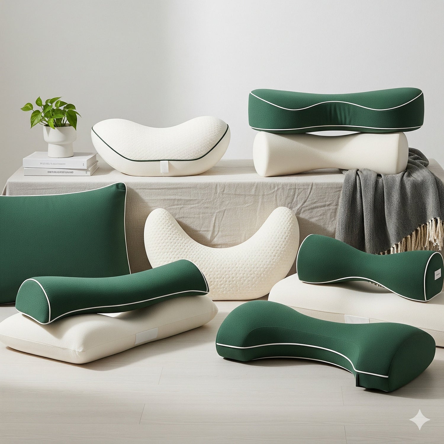 Ergonomic cushions