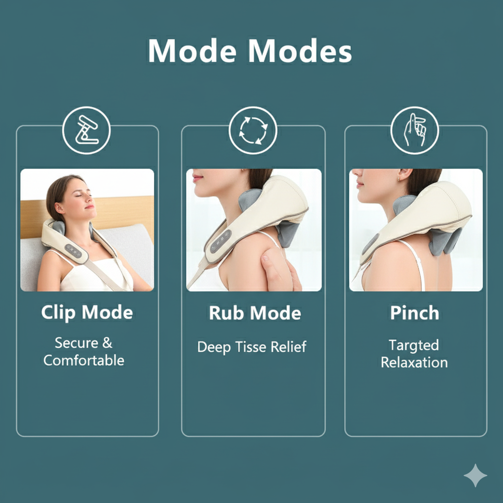 ZenEase™ Neck & Back Massager