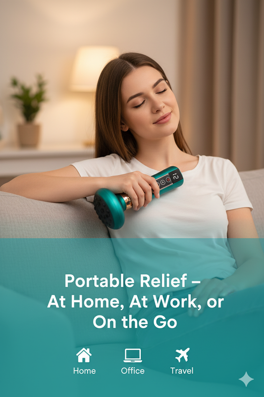 SereniTouch™ Massager – Deep Relaxation, Anytime