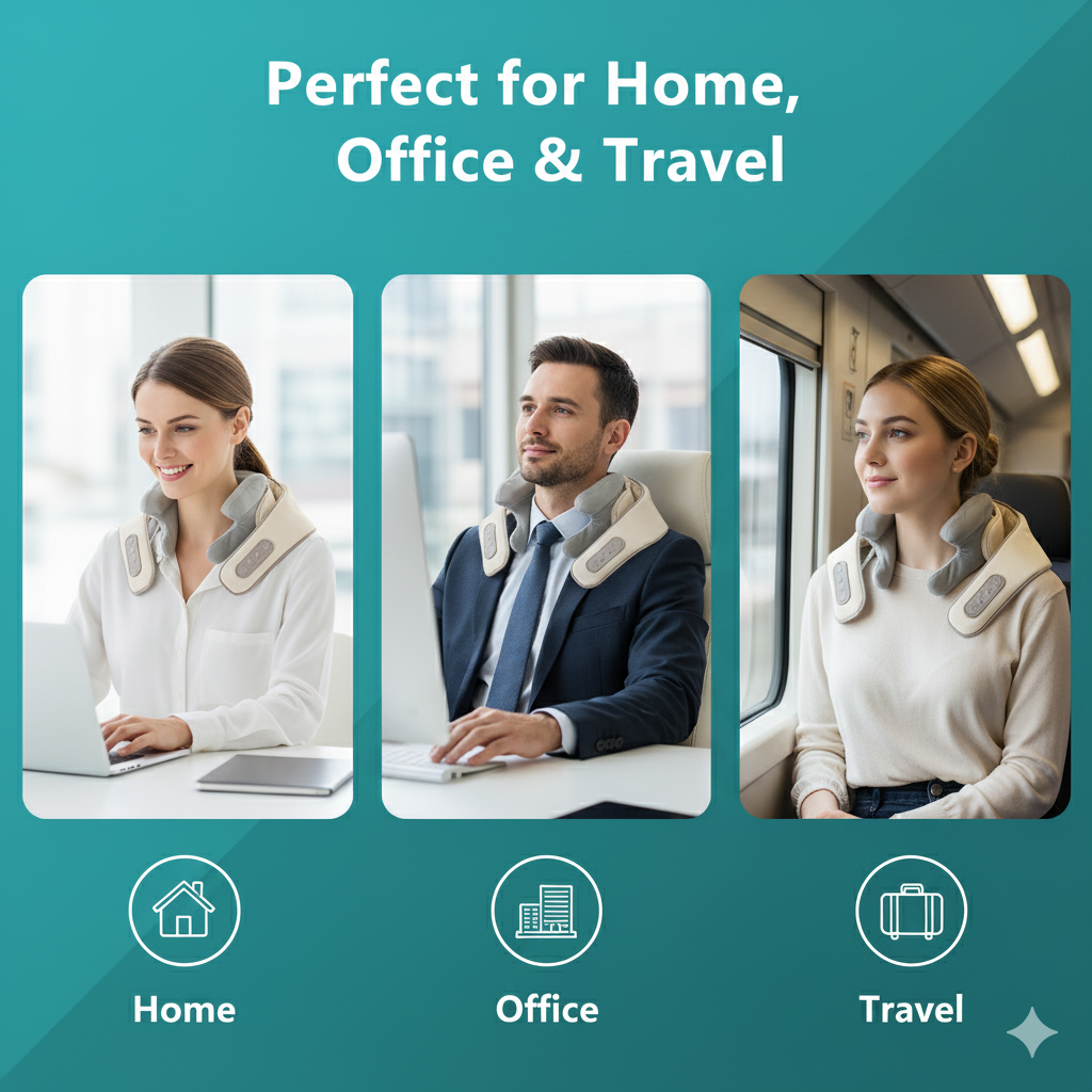 ZenEase™ Neck & Back Massager