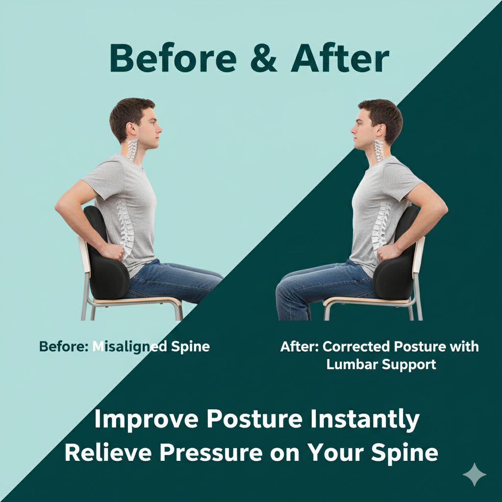 PostureCare™ Cushion – Relief for Every Seat