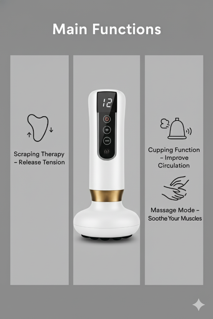 SereniTouch™ Massager – Deep Relaxation, Anytime