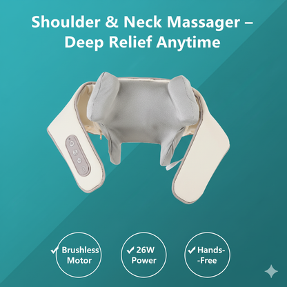 ZenEase™ Neck & Back Massager