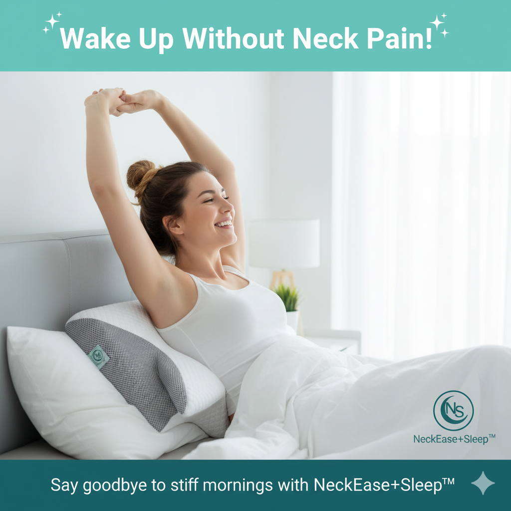 NeckEase Sleep™ – Comfort That Aligns With You