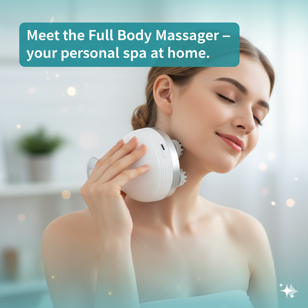 SmartRelief™ Wireless Head & Neck Massager