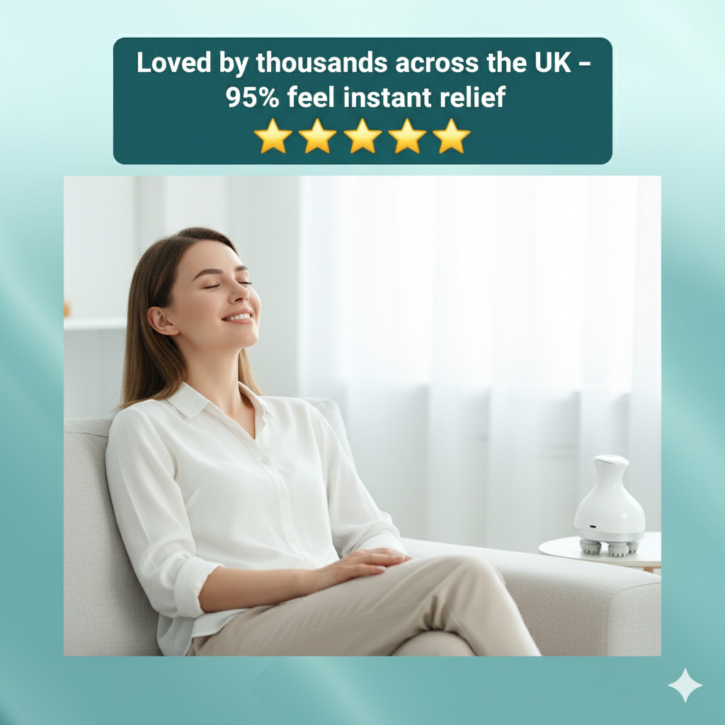 SmartRelief™ Wireless Head & Neck Massager