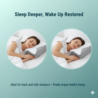 NeckEase Sleep™ – Comfort That Aligns With You