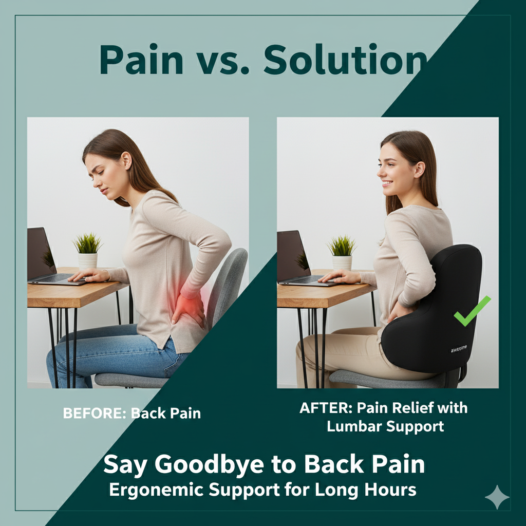 PostureCare™ Cushion – Relief for Every Seat