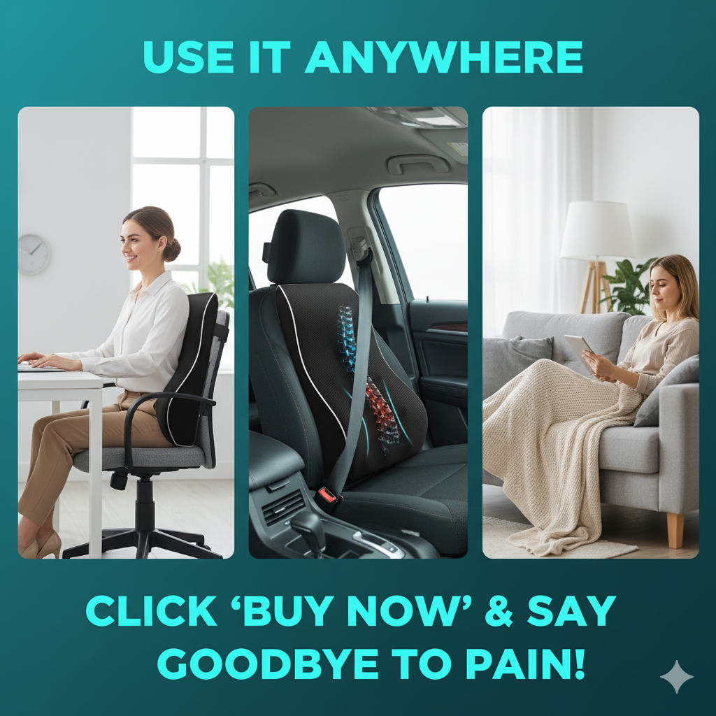 LumbarEase™ - Support your spine, ease your day.