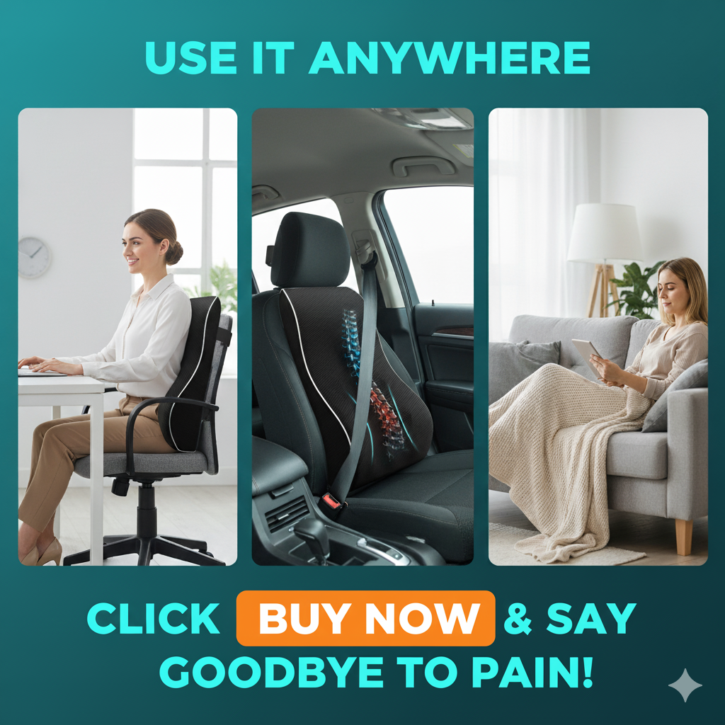 LumbarEase™ - Support your spine, ease your day.